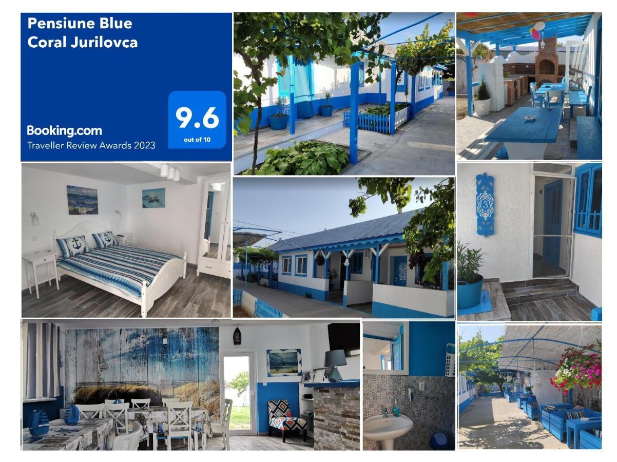 Pensiune Blue Coral Jurilovca Eksteriør billede